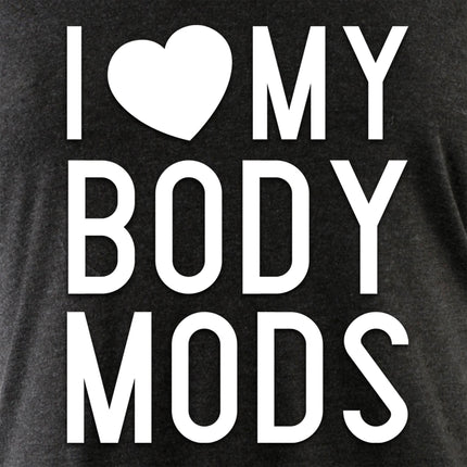 I Love My Body Mods Tapered Long Sleeve Hoodie