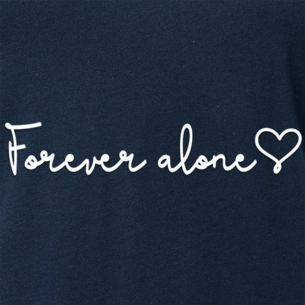 Forever Alone Tapered V-Neck Tee Shirt