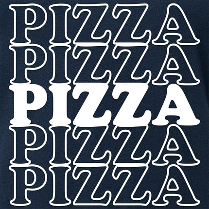 Pizza Pizza Pizza Pizza Pizza Tapered V-Neck Tee Shirt