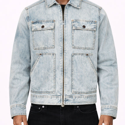 LIGHT DENIM JACKET