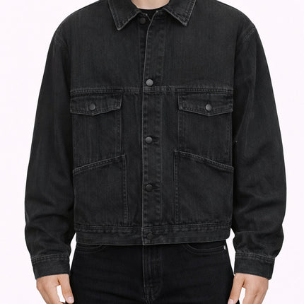 MULTI-POCKET DENIM JACKET