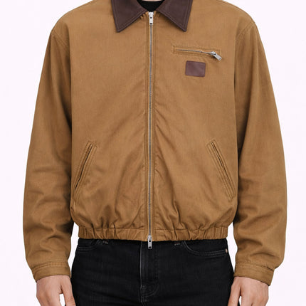 BROWN VINTAGE HUNTERS JACKET