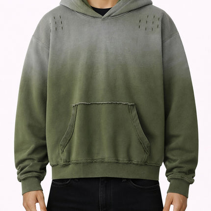 OLIVE SUNFADE HOODIE