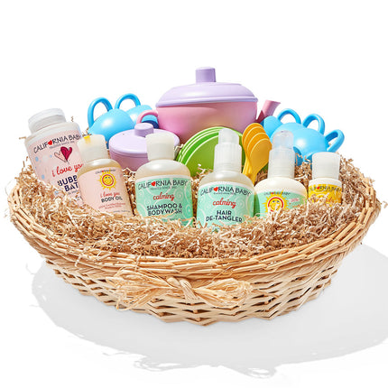 Tea Set Basket