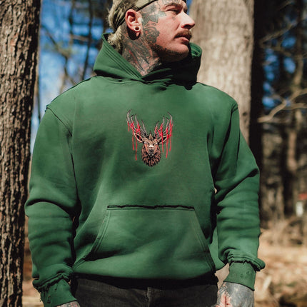 Trophy Pullover Hoodie Green