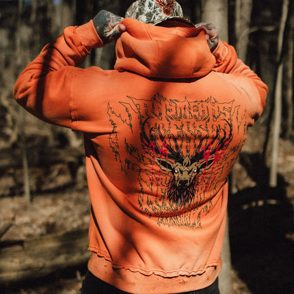 Trophy Pullover Hoodie Orange