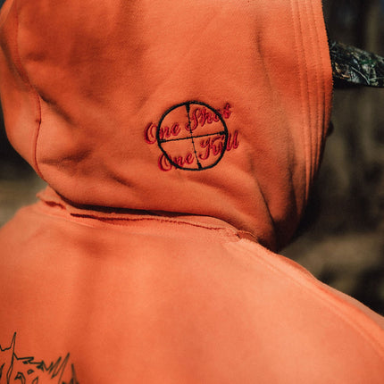 Trophy Pullover Hoodie Orange