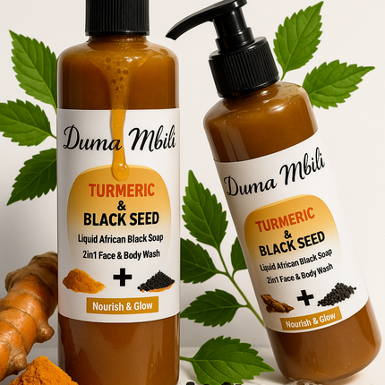 Turmeric & Black Seed African Black Soap