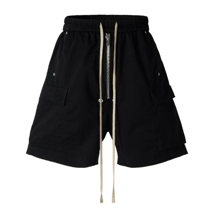NOIR DRAWSTRING SHORTS