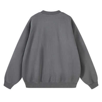 GREY VINTAGE CREWNECK