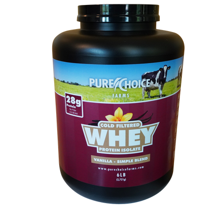 Whey Protein Isolate with Organic Vanilla
