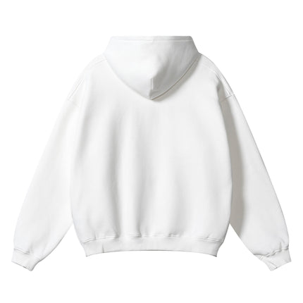 WHITE HOODIE