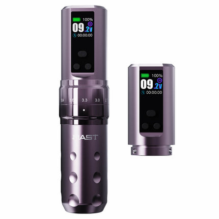 Dragonhawk Wireless Tattoo Pen Machine 2.4-4.2MM Strokes Length | Mast Fold 2 Pro