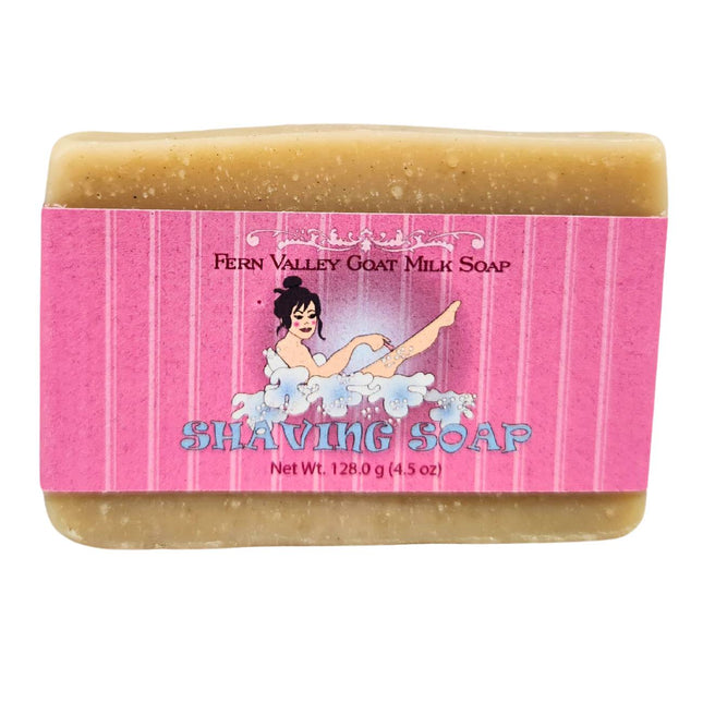 Handmade Goat Milk Soap | Coconut & Lime Verbena Shaving Soap for Women
