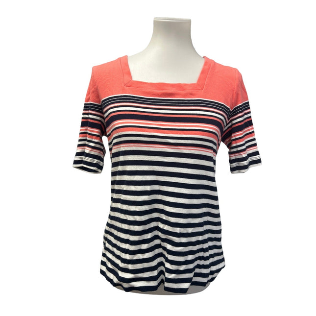 3 Mossimo Womens Large Short Sleeve Layered Look Cotton Blend Tee Shirt Blouses