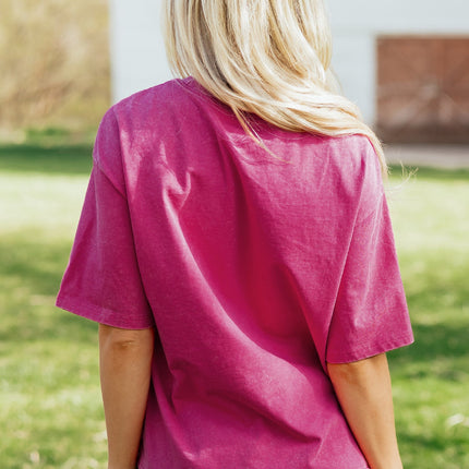 Emmy Mineral Wash Cotton Tee