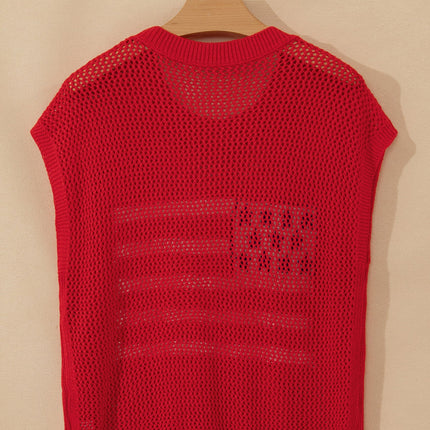 Emely Graphic Short Sleeve Sweater