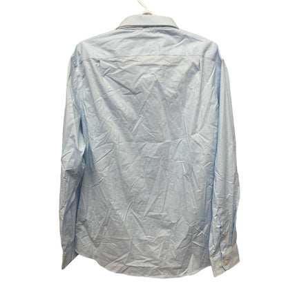 New NWT Mens Large 16-16.5 Collar Long Sleeve Button Up Standard Fit Dress Shirt