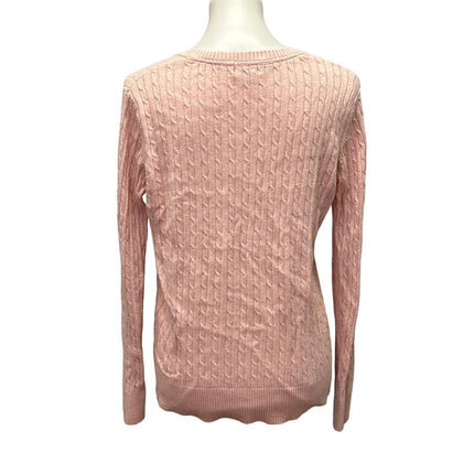 Lot of 3 Sonoma Merona Womens XL Long Sleeve V-Neck PolyCotton Sweaters