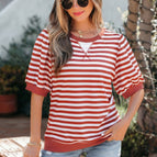 Orange Stripe / L - 12/14