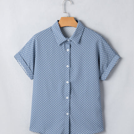 Brianna Cuffed Short Sleeve Shirt