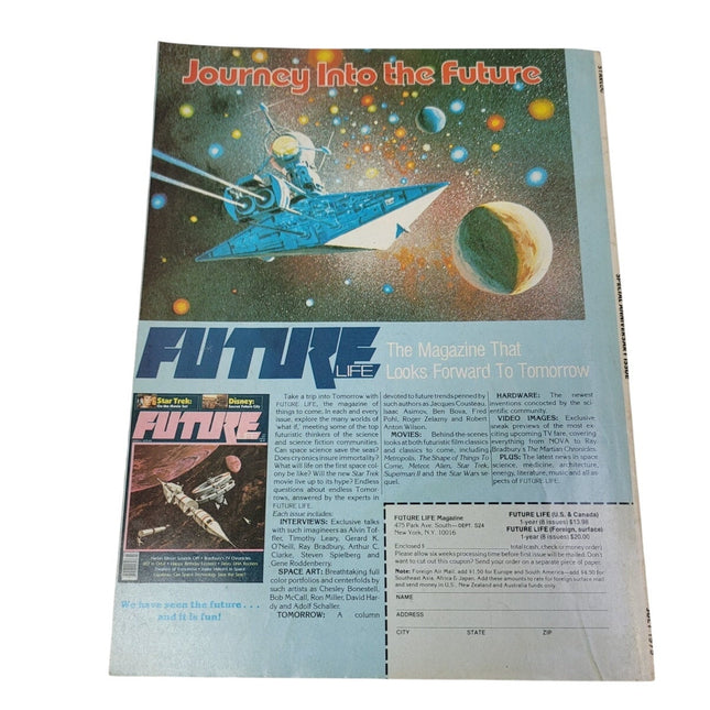 Vintage July 1979 Starlog The Magazine of the Future Number 24 Special Edition