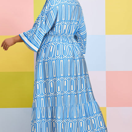 Siya Bracelet Sleeve Long PLUS Dress