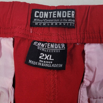 Contender Mens 2XL Cotton Spandex Drawstring Waist Multi Pocket Jogger Pants