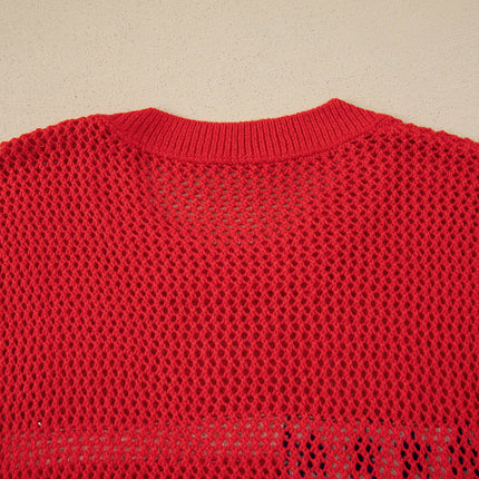 Emely Graphic Short Sleeve Sweater