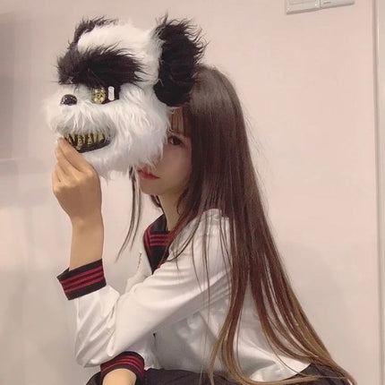 Halloween bloody rabbit mask