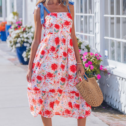 Dahlia Straps High Waist Dress