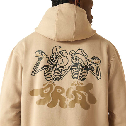 Ariat Mens Drinking Buddies Graphic Hoodie – Relaxed Fit Brushed Fleece Pullover