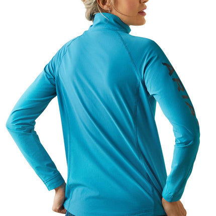 Ariat Women's Agile Softshell Jacket, Mosaic Blue