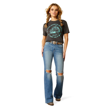Ariat Women's Barrel Beauty Shortsleeve Shirt