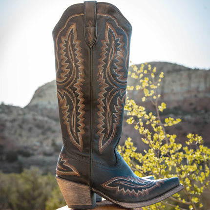 Ariat Women's Casanova Western Boot, Brooklyn Black