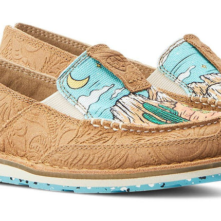 Ariat Women's Cruiser Slip-On Shoes – Comfortable, Lightweight Moc Toe Casual Shoes for Everyday Wear