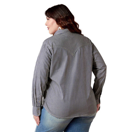 Ariat Women's Railroad Stripe Long Sleeve Shirt