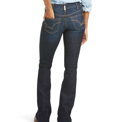 Ariat Women's R.E.A.L. Mid Rise Arrow Fit Jocelyn Boot Cut Jean