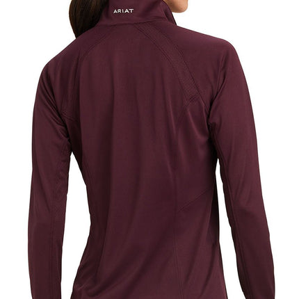Ariat Womens Sunstopper 2.0 1/4 Zip Long Sleeve Baselayer