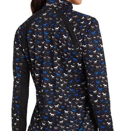 Ariat Womens Sunstopper 2.0 1/4 Zip Long Sleeve Baselayer