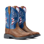 11 / Brown/Blue