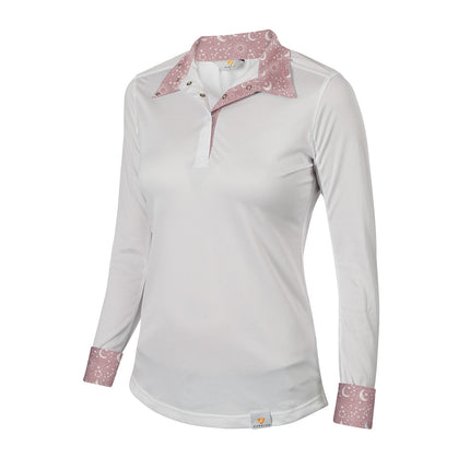 Aubrion Girl's Equestrian Style Long Sleeve Show Shirt