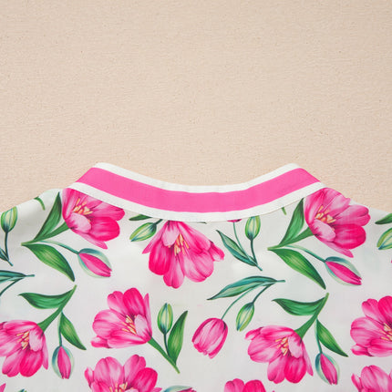 Aliya Block Trim Short Dress