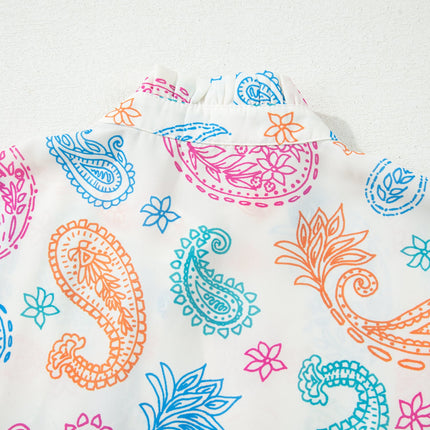 Lilyana Keyhole Puff Sleeve Blouse
