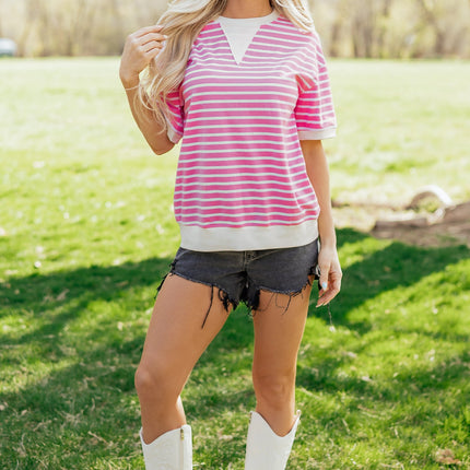 Keira Short Sleeve Loose Top
