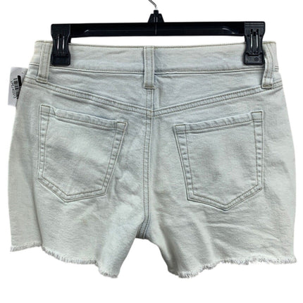New Art Class Girls Large 10/12 Adjustable Waist Distressed Bleached Jean Shorts