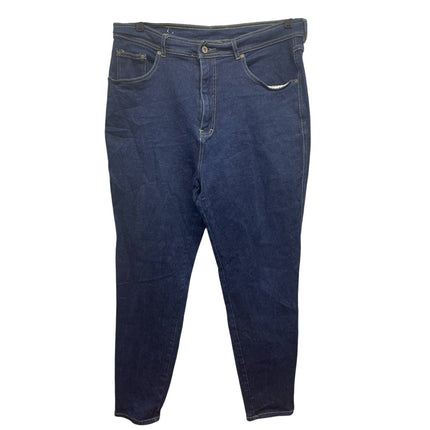 Bill Blass Womens Size 18 High Rise 32.5" Inseam Stretch Denim Blue jeans