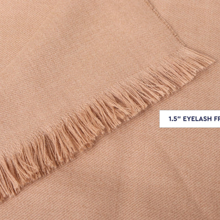 Baby Alpaca Throw Blanket