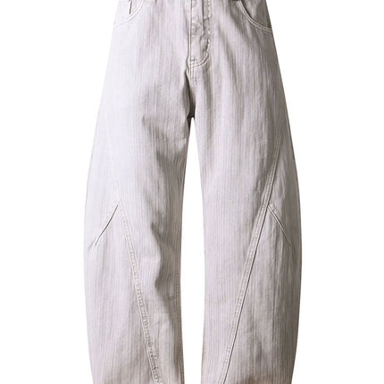 IVORY BAGGY DENIM