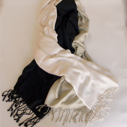 Bamboo Viscose Scarf in Black